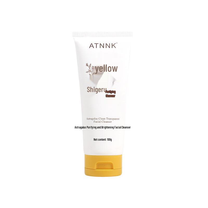 ATNNK Astragalus Facial Cleanser: Moisturizing, Brightening, Gentle Deep Cleansing Milk