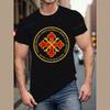 Chi Rho Christian Jesus Christ Christianity Camisetas Unisex Pure Cotton Short Sleeved Classics Y2k Clothing