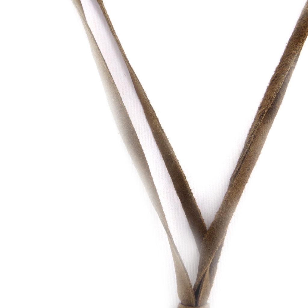 Les Trésors De Lily [K3304] - Golden Brown 'Kilimanjaro' Necklace (owl)