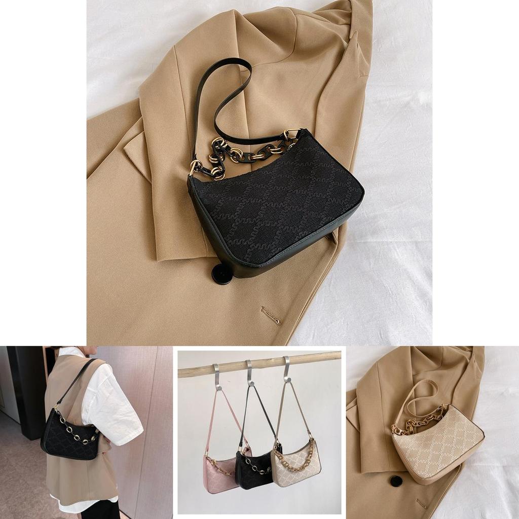 2023 New Summer Fashion Handbag Women Shoulder Bag Street Style Pu Material