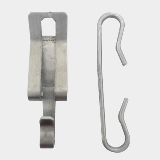 30Pcs Christmas Light Clips Metal Gutter Hooks Strong Load-bearing Weatherproof