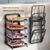 Shuaishi Kitchen Foldable Multi-Layer Prep Rack