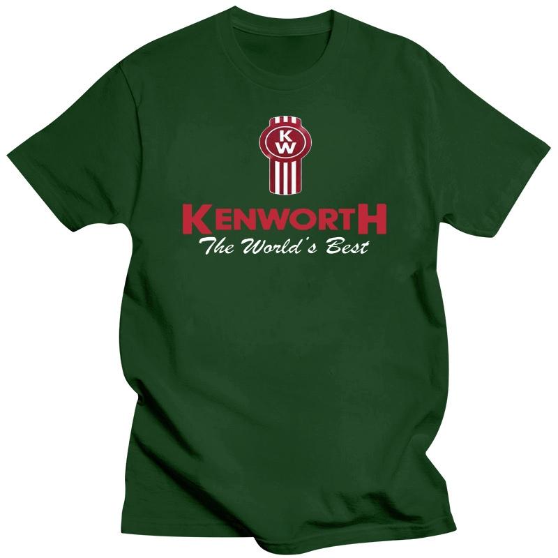 GUOYAN TOP Kenworth Truck T680 T880 W900 W990 T800 C500B Heren US Shirt Top Cadeau Verjaardag(1) L