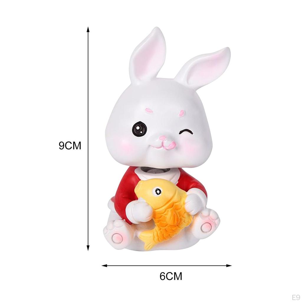 Statue Auto Innenraum Dekorationen Schüttelkopf Kuchenaufsätze Figur Wackel Figur für Auto