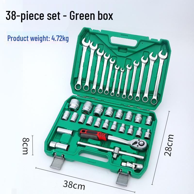 Multifunctional Pneumatic Impact Ratchet & Socket Wrench Set