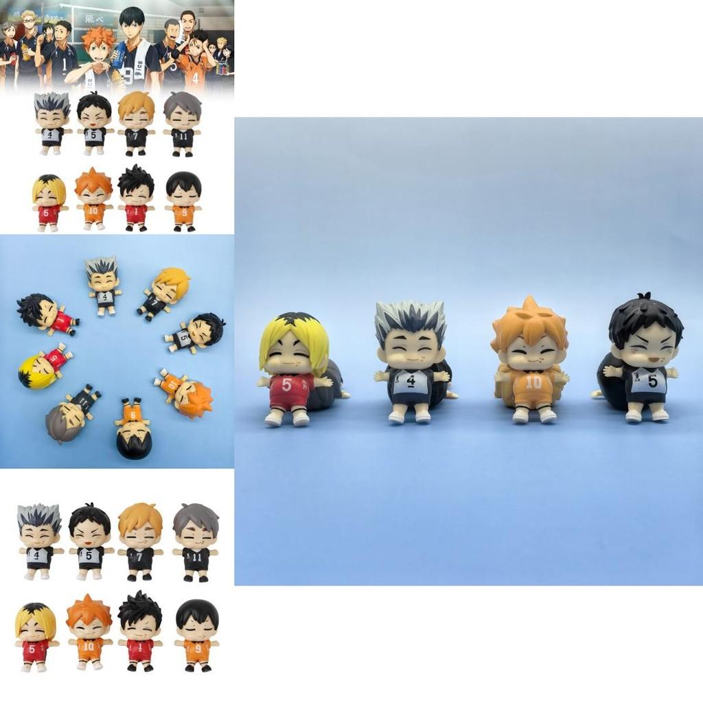 Haikyuu Q Version Action Figure Model Anime Displays Toy Cartoon Doll Kids Gift