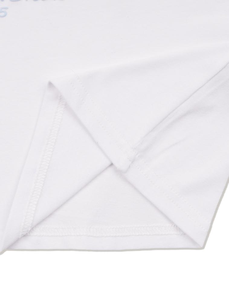 LA MAISON STUDIO Sunstar Ringer Short Sleeve T-Shirt White Pink (Fcg2Ts769W)