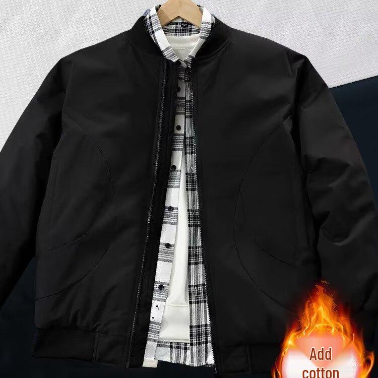 Men's 2025 Hong Kong Style Loose-Fit Baseball Jacket - Trendy, High-Quality, Rascally Handsome Spring/Autumn Fashion.