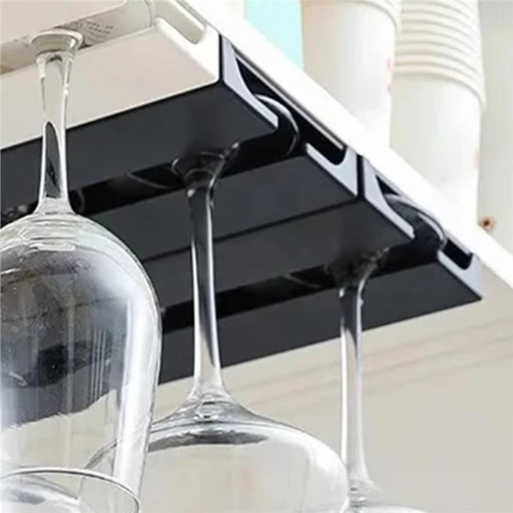 Kunststoff Weinglasregal Überkopf Tassenhalter Wanddisplay Glaswarenaufbewahrung Restaurant