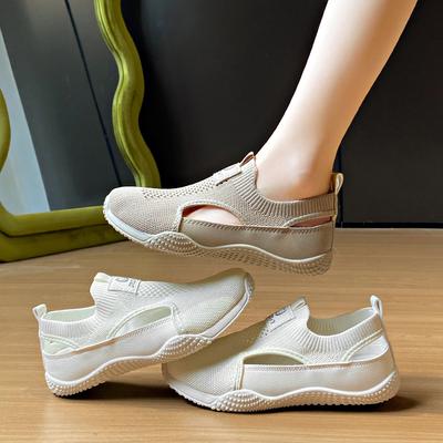 Mode Sommer Mode Mesh Sandalen Ausgehöhlt Neu Atmungsaktiv Freizeit Plateau Vielseitige Damen Vulkanisierte Schuhe Sneakers Schuhe 2025