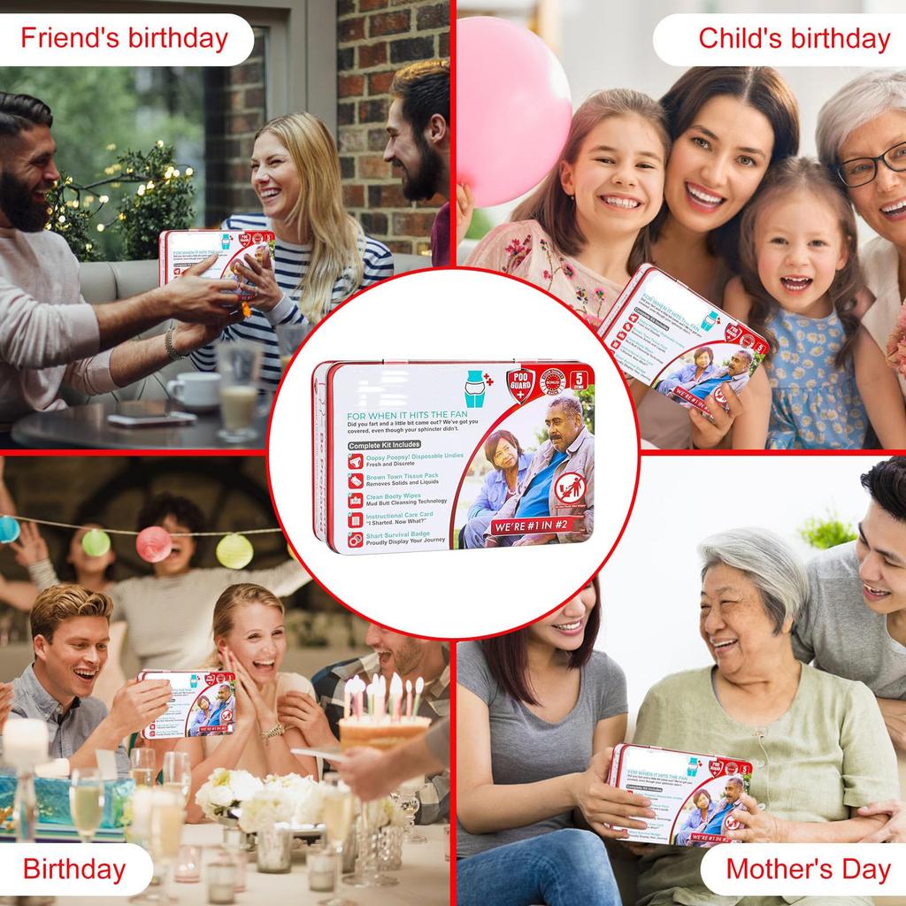 Funny Kit Poop Prank Set Contains Novelty Fart Potty Pack Great For Friends Or Family 5ml