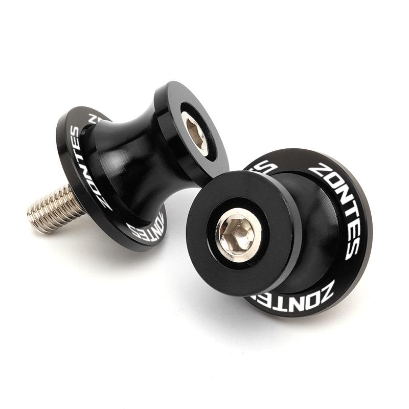 For Zontes ZT310X 310T 310V ZT310R 310R G1 125 ZT125 ZT Swingarm Spools Slider Stand Screws Bolts CNC 8MM Motorcycle Accessories