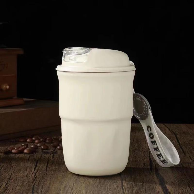 

MRSIKEY Stainless Steel Portable Insulated Coffee Cup
