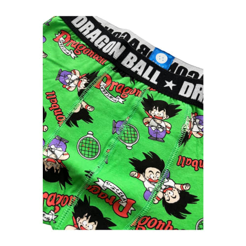 Malé trenýrky boxerky Dragon Ball s Goku a logem, Velikost M