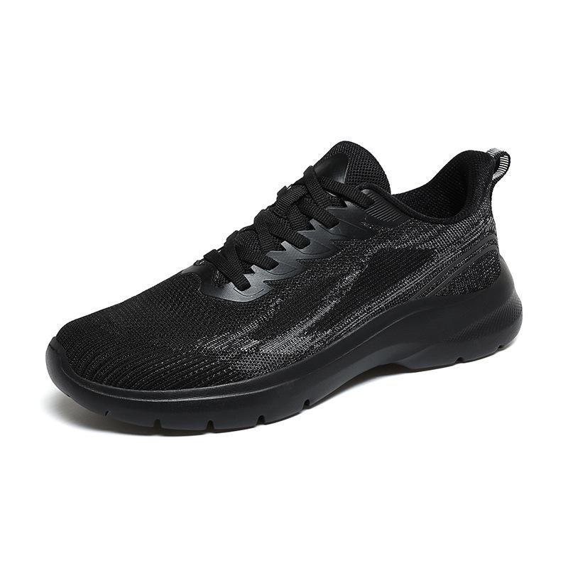 Large size men s shoes breathable fly-woven mesh sports running shoes male student casual shoes shoes 39