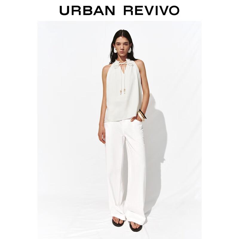 

Женские хлопковые брюки UR с кулиской и широкими штанинами 29