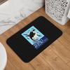 Orca Killer Whale Jumping Out The Ocean Doormat Antiwear Carpet Rug Kitchen Entrance Home Floor Mat for Living Room Footpad Mats
