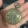 Retro Harry Potter Pocket Watch Pendant - Flip Cover, Digital Display for Kids & Elderly