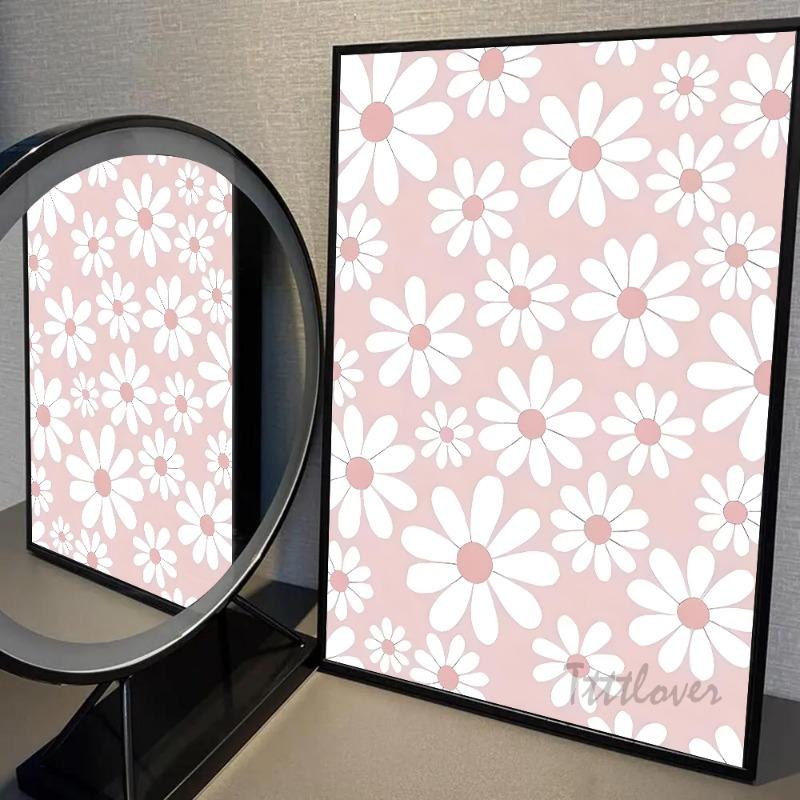 1ks Růžový Motýl Slunce Duha Sedmikráska Plakát Papírový Tisk Domov Ložnice Vstup Bar Kavárna Umělecká Malba Dekorace