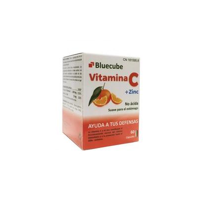 Bluecube Vitamina C Zinc 60 Capsulas