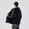Heavy Austrian Velvet Spring Cardigan Hooded Sweater Men'S Sports Loose Thickened Thermal Casual Zipper Jacket