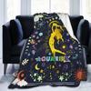 Constellation patterns Printed Blanket for Sofa Bed Travel Camping Living Room Office Conditioning Blanket for All Seasons Gifts