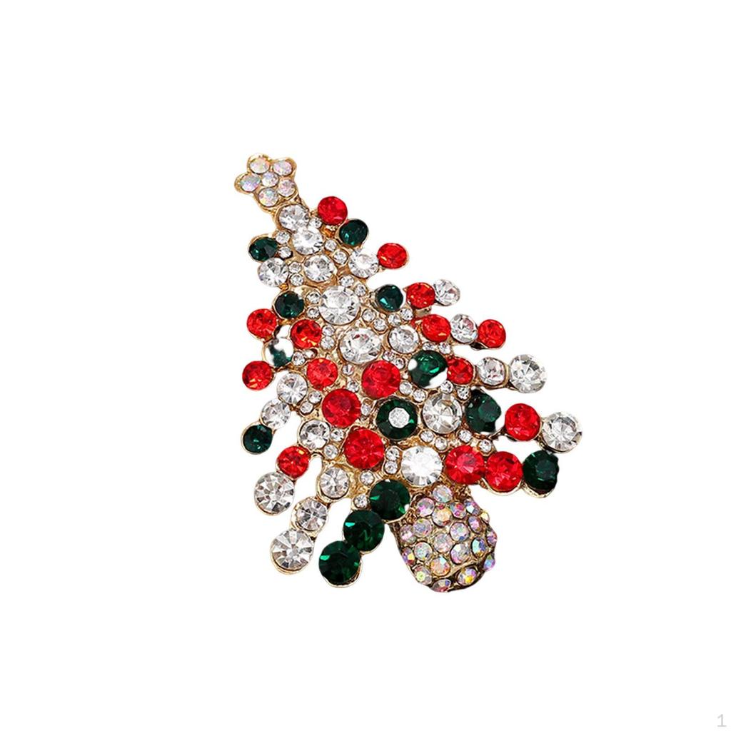 Christmas Brooch Pins, Cloth Decorative Accessories for Turbans Decoration