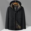 One-piece, Three-wear Autumn and Winter New Mid-length Down Jacket for Men, Removable Down Liner, Cold-proof Casual Down Jacket