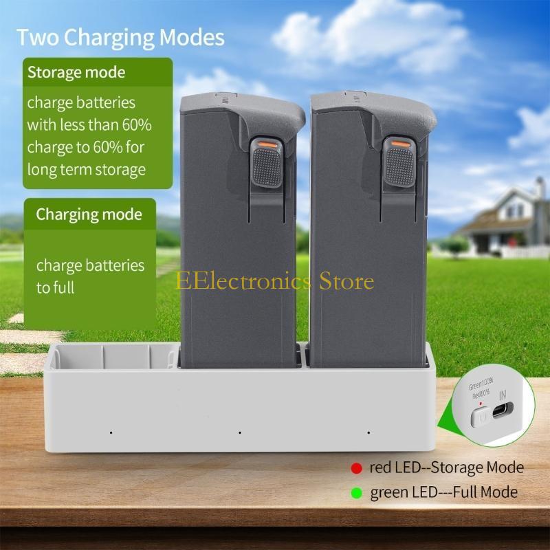 B03C USB Battery Charging for Avata 2 Camera Fast Charging Battery Charging Hub Camera Battery Charging Access