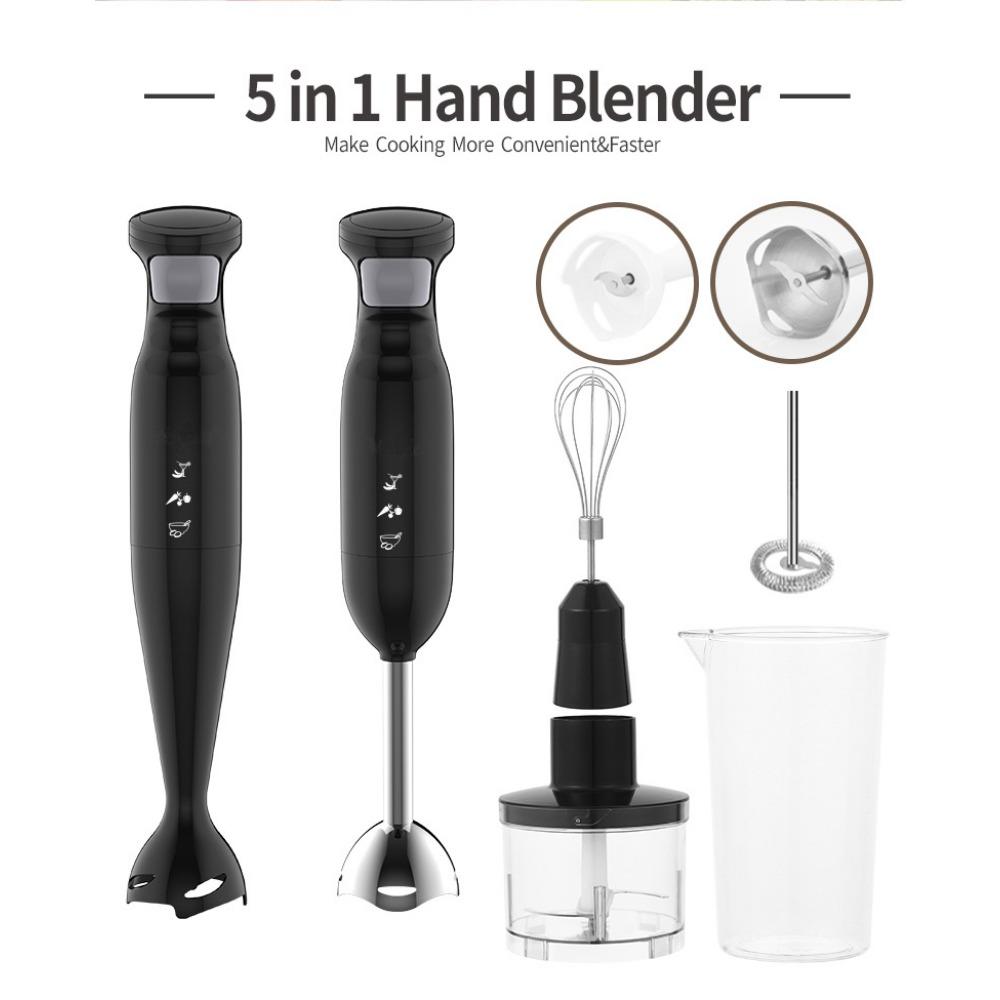 Babynahrungsergänzungsmaschine Kochstab Multifunktionaler kleiner Edelstahlmixer Home Kitchen Fleischwolf