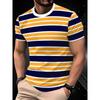 Men's Fashion 3D Printed Men's T-Shirt Round Neck Short Sleeve Trendy Street Wear