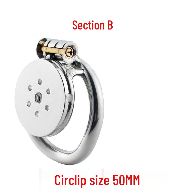 Men's Metal Chastity Cage BDSM Training Anti-Cheating Erotic Micro Punishment Toy