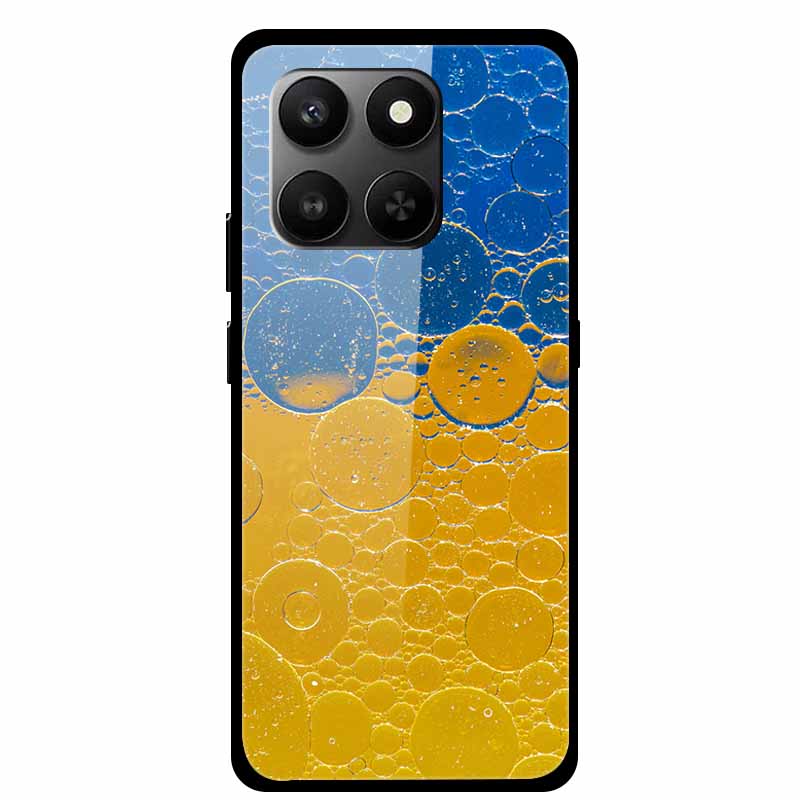 Glass Back Cover For Honor 200 Pro 5G Case Marble Hard Tempered Glass Case For Honor play 10T 400 Smart 5G Case 6.77" Shell Para