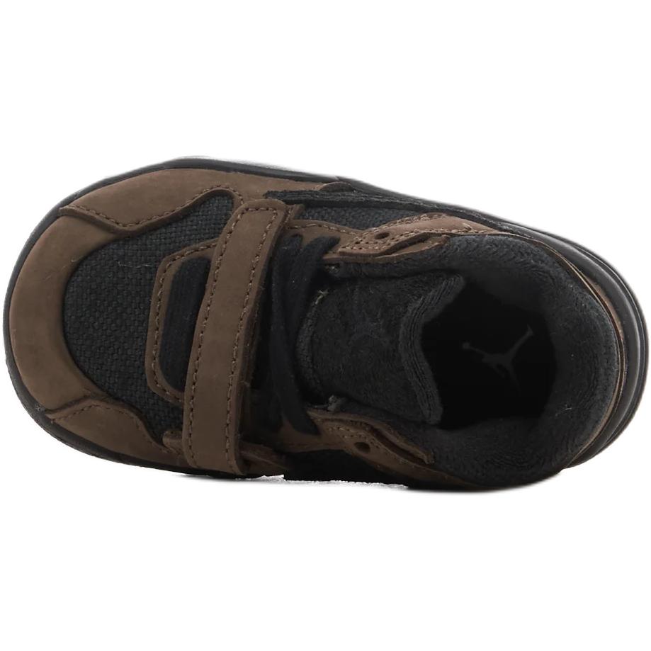 New Travis Scott x Jordan Jumpman Jack Anti-Slip Wear-Resistant Low-Top Toddler Shoes Black Brown Infant And Toddler FJ2852-204