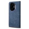 For Honor 300 Case Jeans Cloth Texture Anti-Scratch Leather Stand Phone Cover
