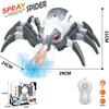 Ny simulering Elektrisk fjernkontroll Spray Spider Light Musikk Dyr Dans Mekanisk Dinosaur Barn Trådløs RC Pet Lekegave Gave