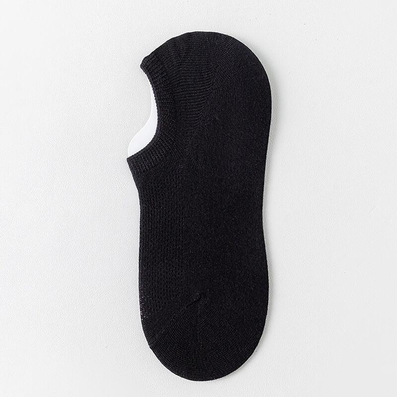 Suhe Cotton Mesh No-Show Ankle Socks