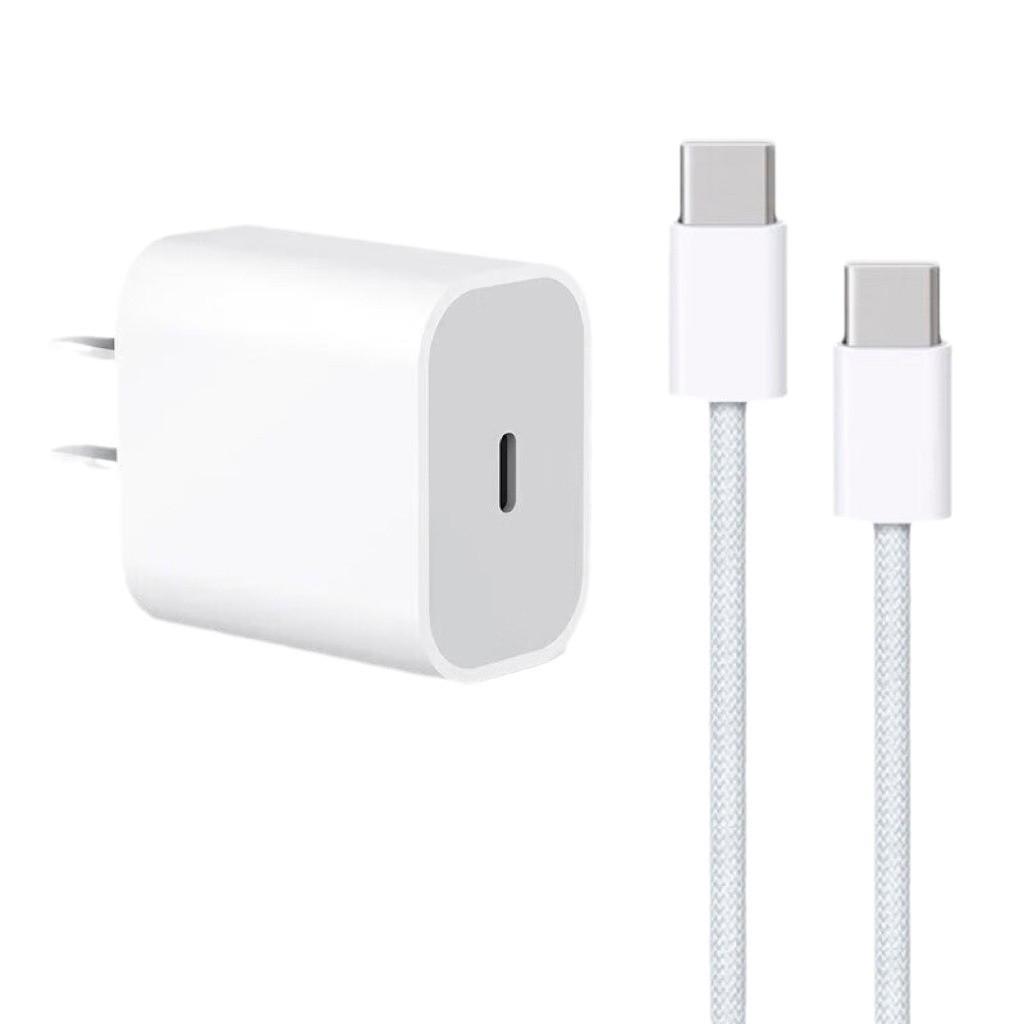 Apple Compatible 35W/30W Dual Port PD Fast Charger with C To C Cable for iPhone 17/15 Pro Max