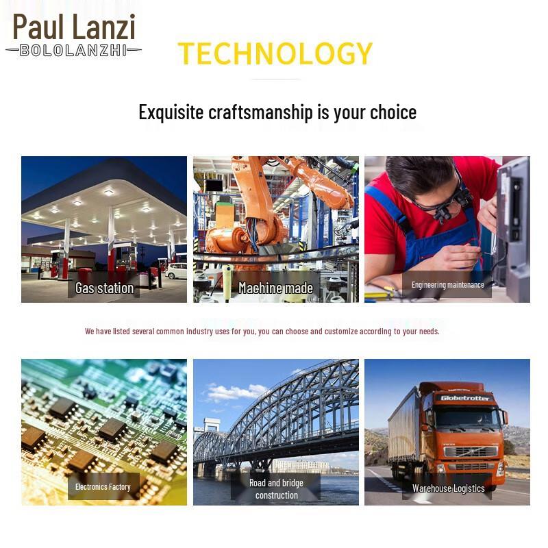 Paul Lan Zhi Men's Anti-Static Work Uniform Set