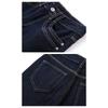Dámské jarní nové džíny s úzkým střihem odolné proti vyblednutí, s výklenkovým designem a smyslem pro denim.