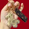 999 Pure Gold Year of the Horse Keychain Bag Charm & Mobile Phone Lanyard - Perfect Birthday Gift