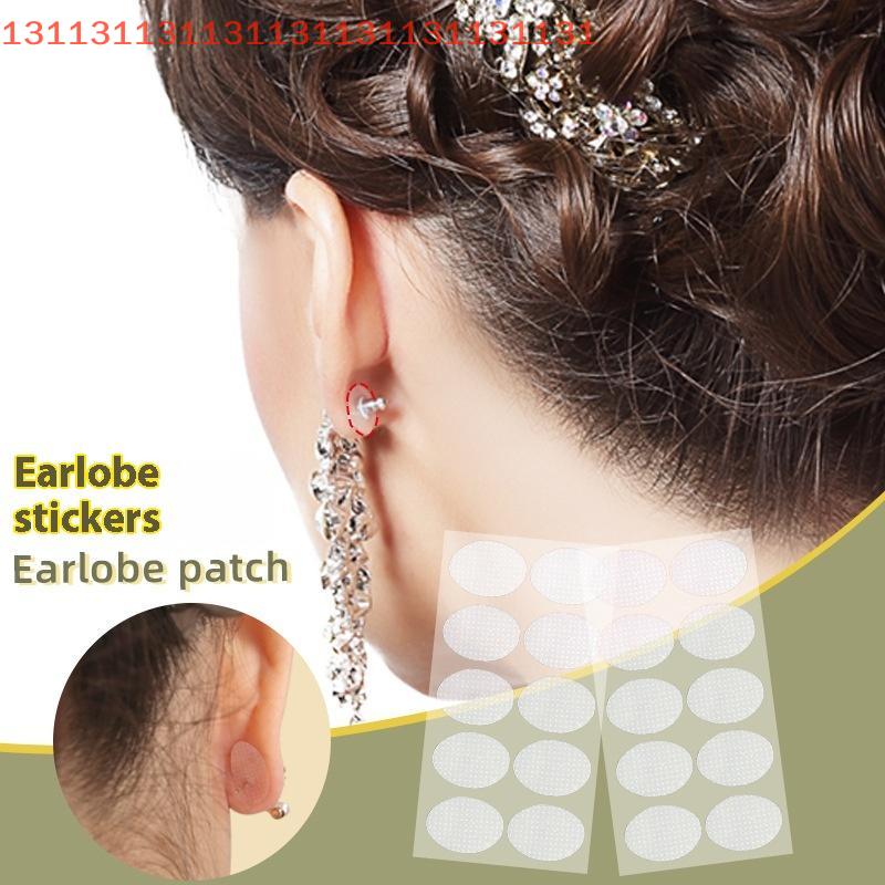 60/120 Stück Unsichtbare Ohrringstabilisatoren Ohrlochschutz Wasserdichte Pflaster Ohrringstützpflaster für Ohrringe