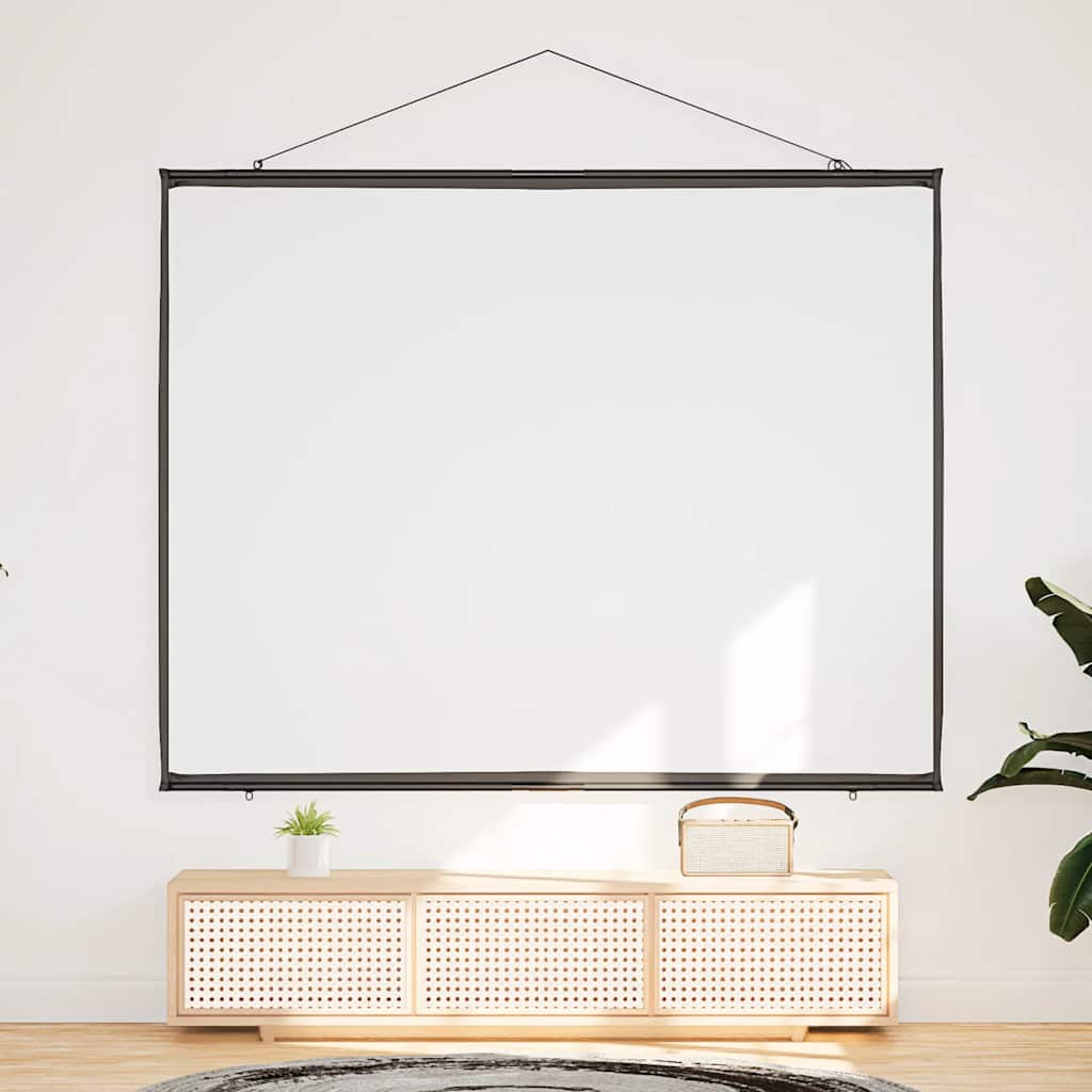 Projector Screen Wall Mounted 84 Inch 4:3