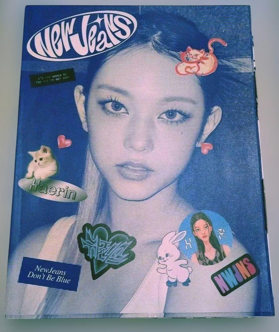 

[USED] NewJeans Hyerin Album Bluebook