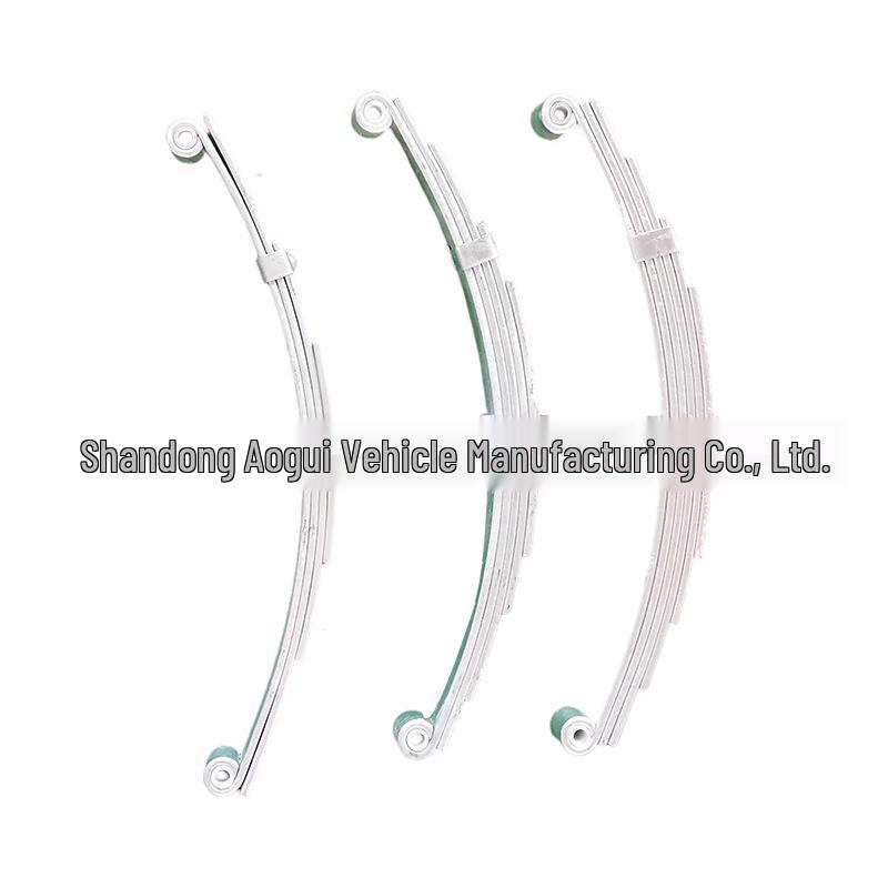 Double Ear Trailer Leaf Spring Shock Absorbing Steel Plate for RV