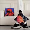 B-Black S-Sabbath Band cushion cover Soft Cushion Cases for Farmhouse Sofa Decor Home Decorations and Protector