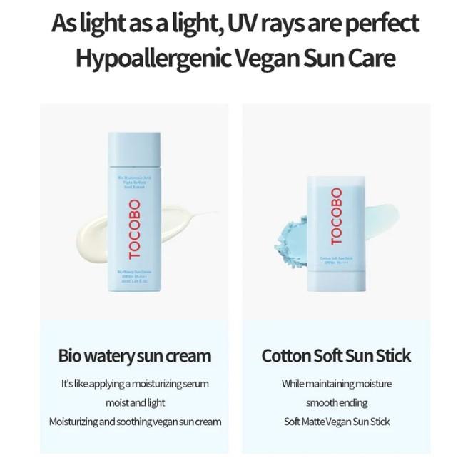 TOCOBO Cotton Soft Sun Stick SPF50+ PA++++ 19g * 2ea