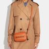 Coach Jamie 13 Letter Logo Striped Pebble Leather Camera Bag Women Shoulder Bag Brown CH308-IMNP6