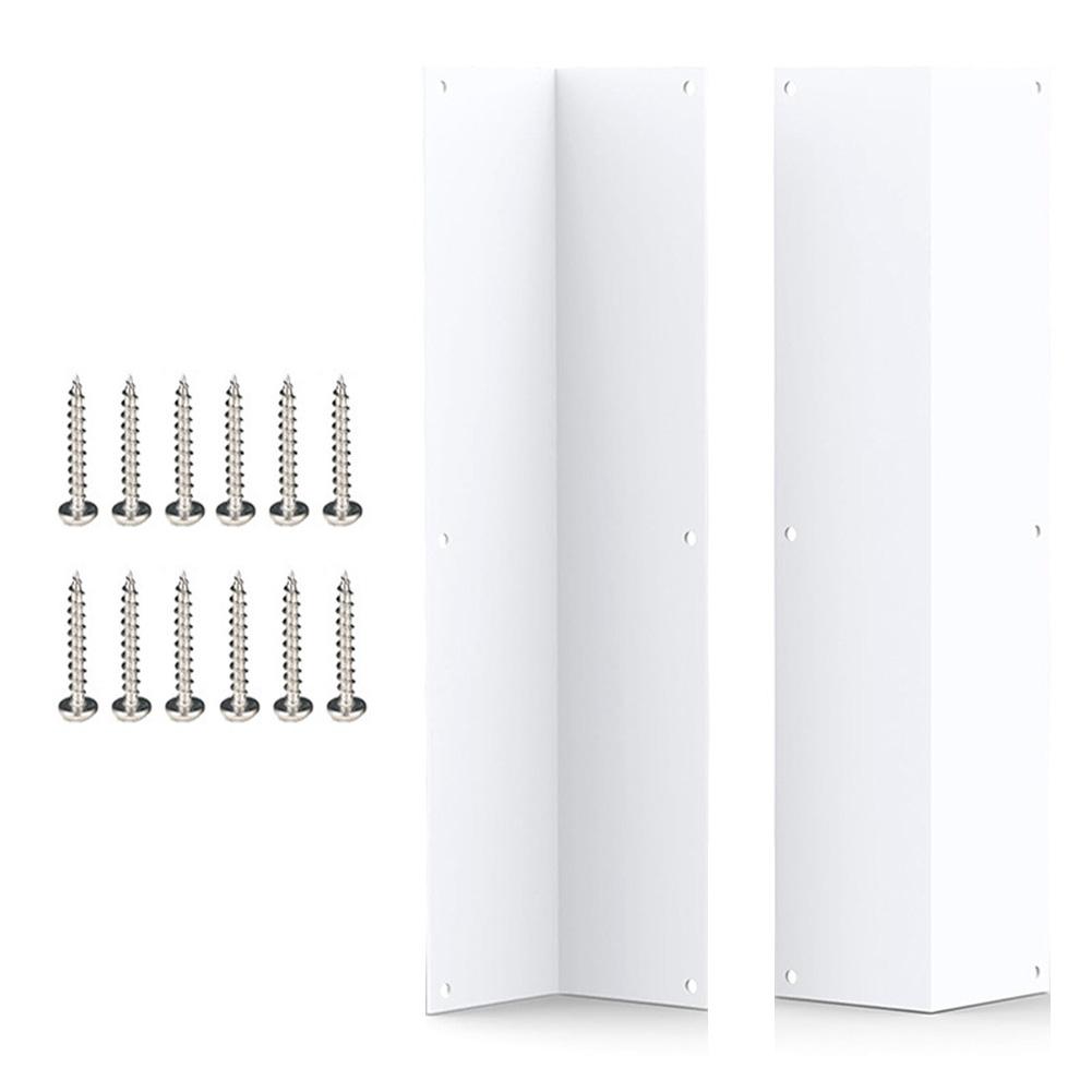 

Easy Install Corner Protector for Vinyl Siding Made from Rust Resistant Aluminum and Stainless Steel Materials