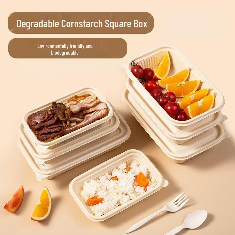 Yuzhou Biodegradable Corn Starch Takeout Box